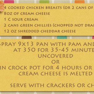 Disappearing Chicken Dip