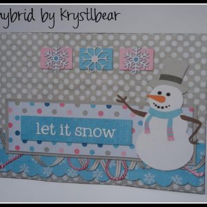 Let It Snow Card
