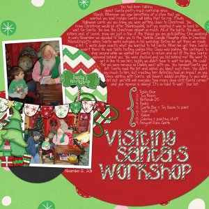 Visiting Santa's Workshop