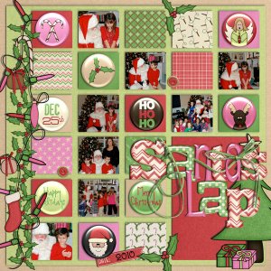 santa's lap