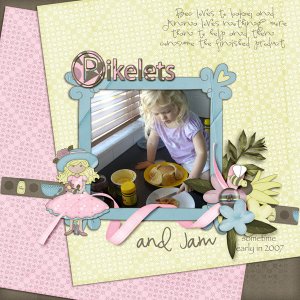 Pikelets + jam