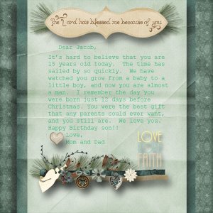 Birthday Letter
