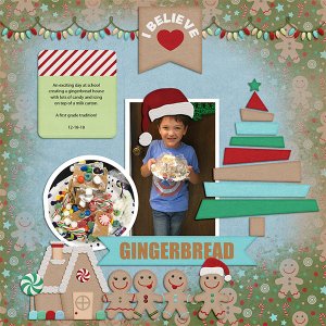 Gingerbread House- first grade