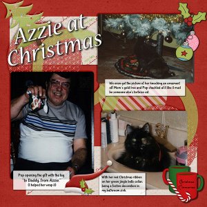 Christmas Memories: Azzie at Christmas