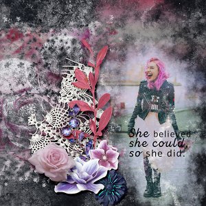 She believed she could