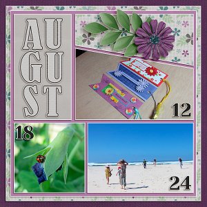 August 2019 project life