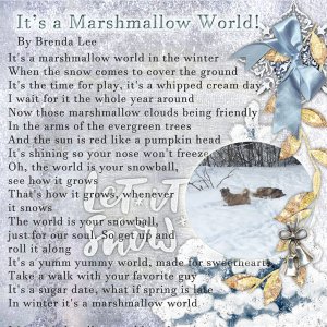 Marshmallow World