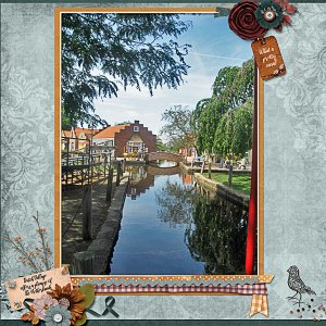 A Dutch Village Canal