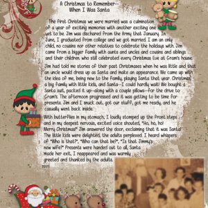 When I Was Santa
