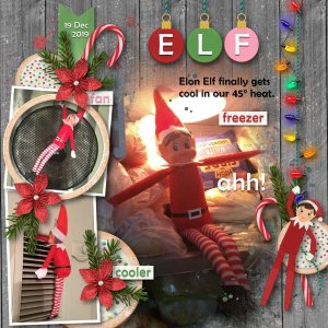 elf in the freezer