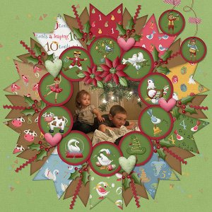 Twelve Days of Christmas by Boomersgirl Designs