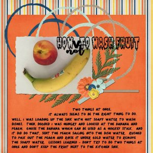 How Not To Wash Fruit
