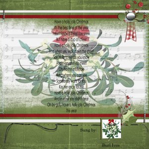 HOLLY JOLLY CHRISTMAS