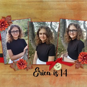 Erica is 14