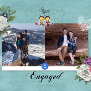 newly engaged!