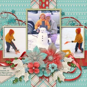 Kathy + Michael's Snowman