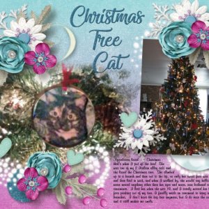 Christmas Tree Cat