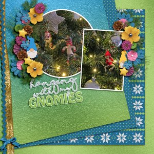 Hanging with my gnomies