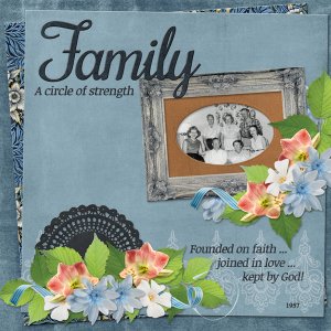 Family - A circle of strength