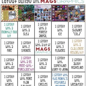 Jan 2020 Layout Bingo