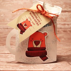 Hibernate Hot Cocoa mug pouch