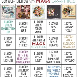 January Layout BINGO