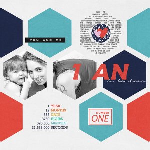 1 an de bonheur - 1 year of happiness