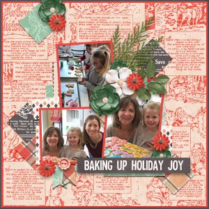 Ginger Scraps Made with Rewards Challenge January