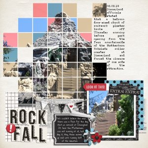 Disney - Rock Fall