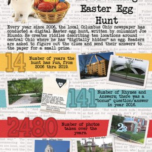 Joe's Mildly Entertaining Easter Egg Hunt - Pg 1
