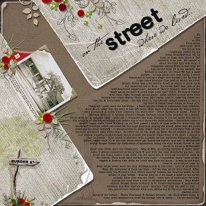 On the Street Where We Lived