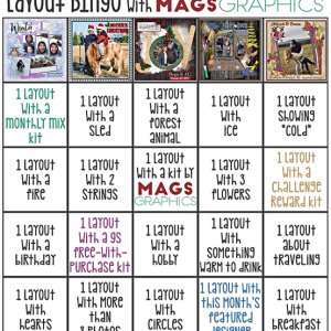 January layout Bingo