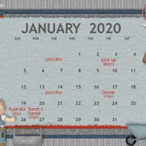 January Desktop