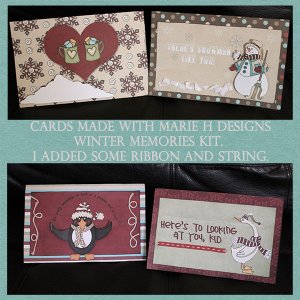 Winter Memories Cards
