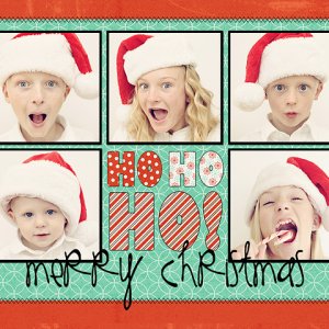 Ho Ho Ho Merry Christmas Card