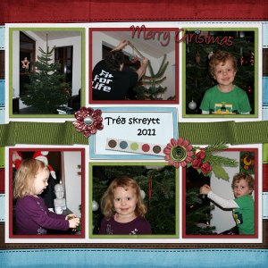 Decorating the tree