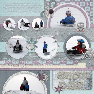 Snow Day -  Left