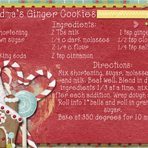 Gingersnap Recipe
