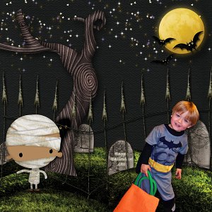 Halloween Scene