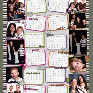 One Page Calendar