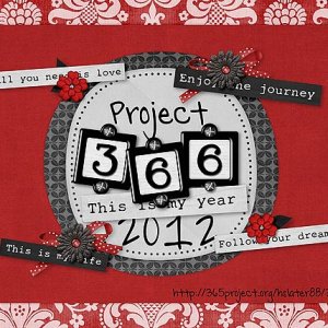 Project 366! Front Page!