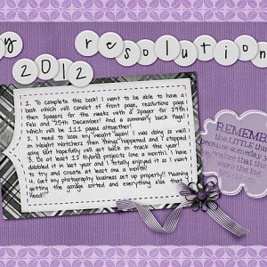 Project 366! My 2012 Resolutions!