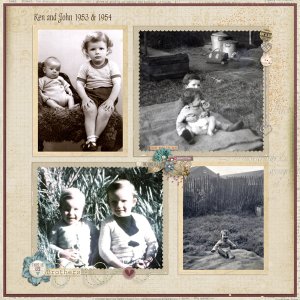 Ken and John 1953 and 1954