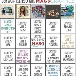 Jan Bingo Card