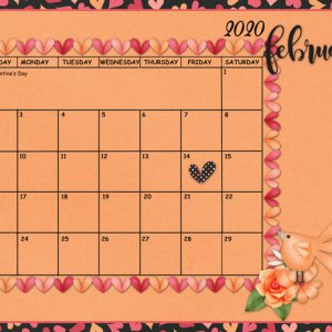 February 2020 Sum-Up Calendar