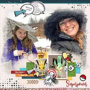 Pokemon Go SuperPower - Playing Pokemon Go in the Freezing Rain