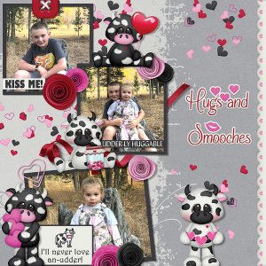 Hugs and Smoooches by Boomersgirl Designs