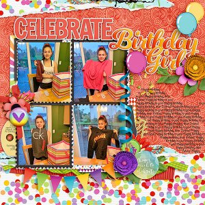 Celebrate Birthday Girl