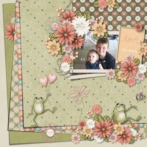 Toadally in Love by Dandelion Dust Designs