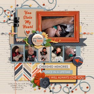 Valentine's Day with 2 week old grandson 2.14.20